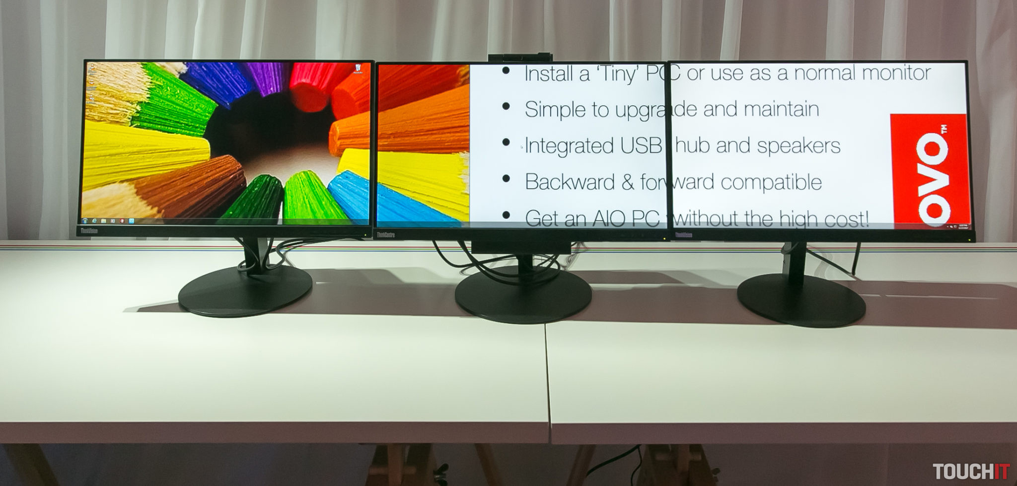 VIDEO TOUCHIT: ThinkPad oslavuje 25 rokov. Pozrite si najnovšie desktopy a All-in-One počítače