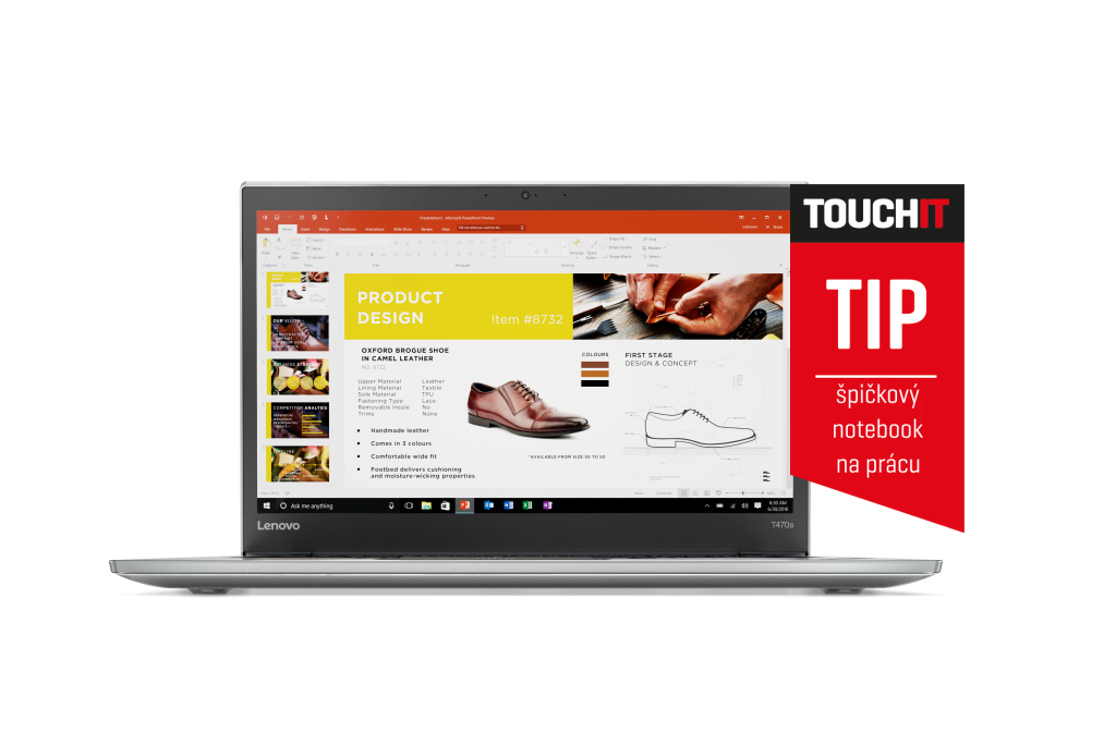 Super stroj na prácu: Lenovo ThinkPad T470s
