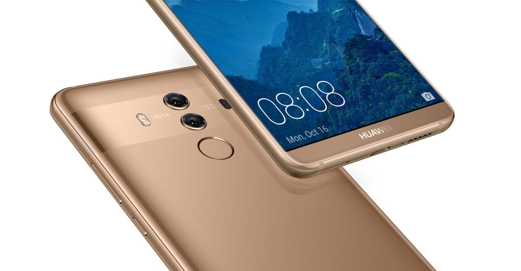 Huawei Mate 20 zbrojí: Čítačka odtlačkov prstov v zahnutom displeji s výrezom a 3D skenovanie tváre