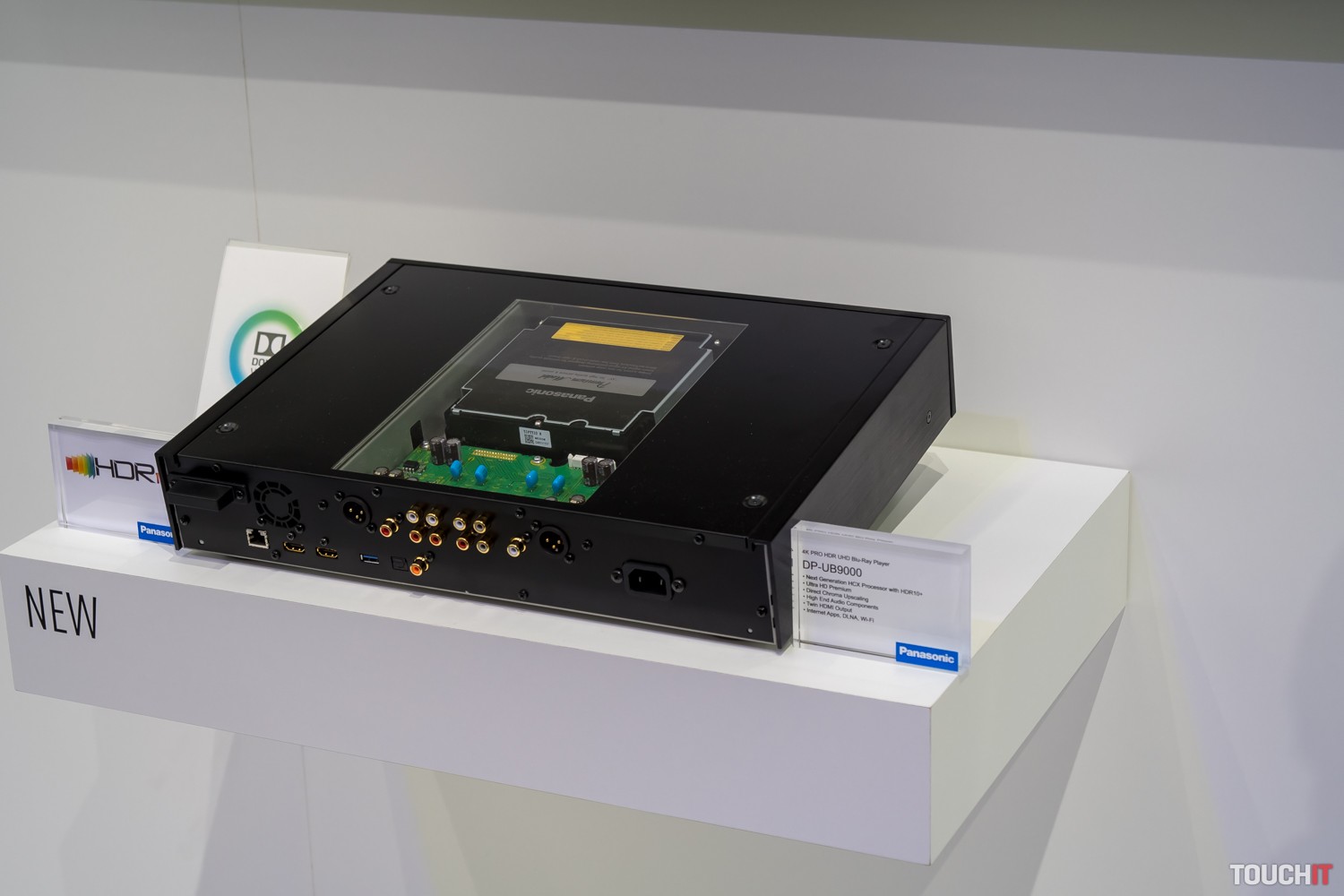 Panasonic ukázal najmodernejší blu-ray prehrávač