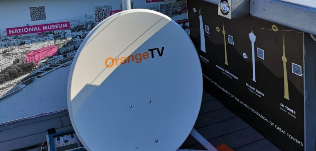 Orange TV cez satelit