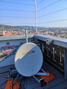 Orange TV cez satelit