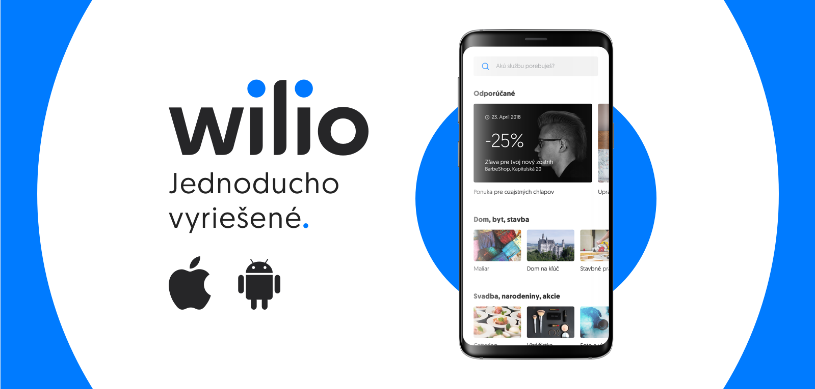 Záhradník, tepovač kobercov, aj právnik. Slovenská aplikácia wilio nájde ľudí na takmer čokoľvek