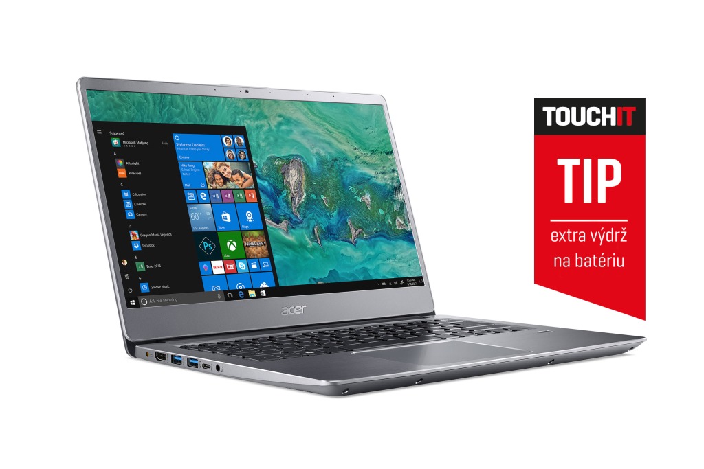 Recenzia Acer Swift 1: Notebook pre cestovateľov