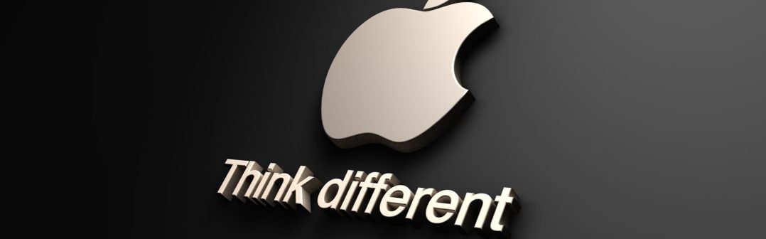 Apple logo Think Different