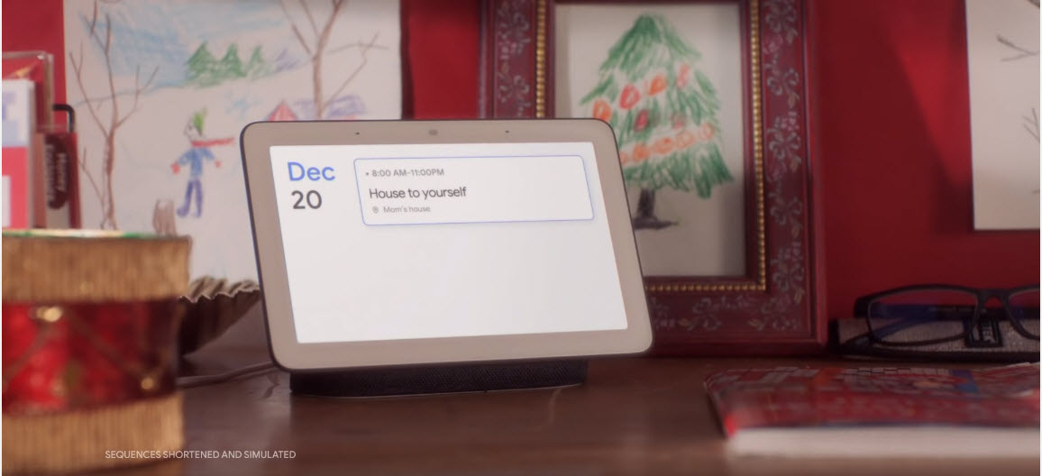 Sám doma a Google Assistant vo videu