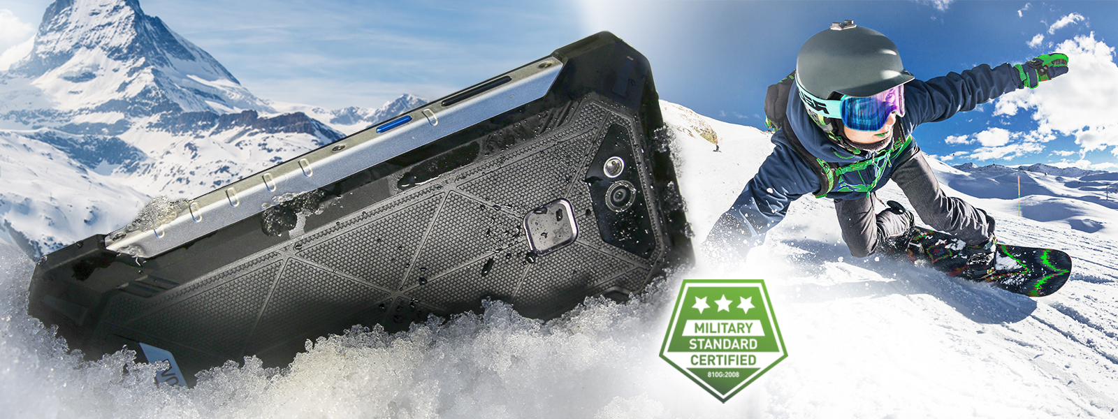 Maximálne odolný telefón s veľkým displejom a vysokou výdržou