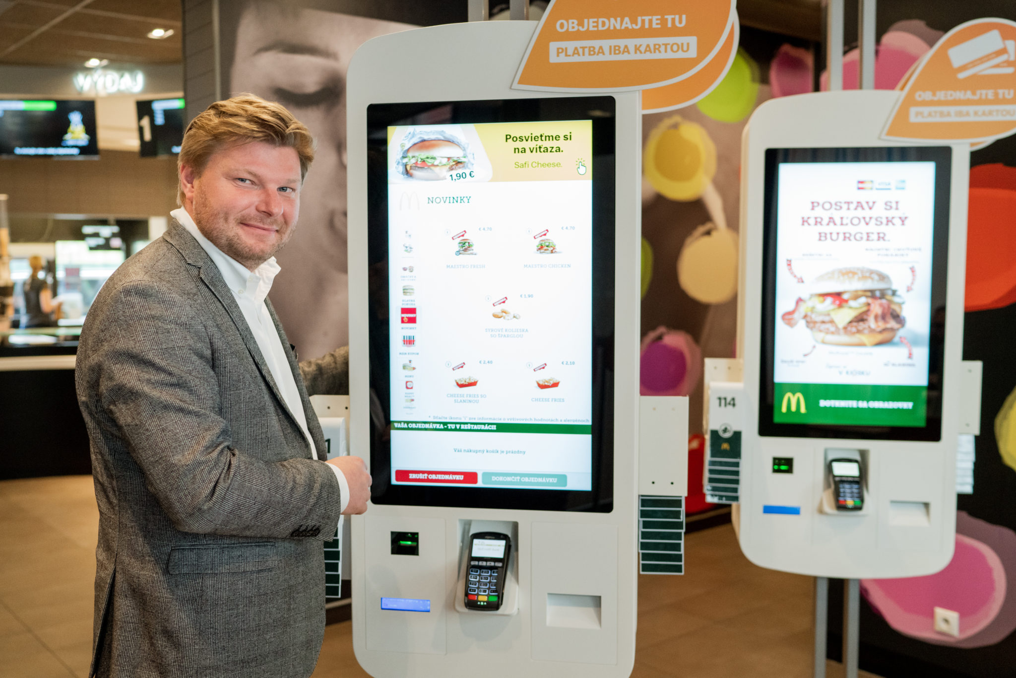 McDonald‘s na Slovensku predstavil nový koncept reštaurácií: podstatnú rolu zohrávajú technológie