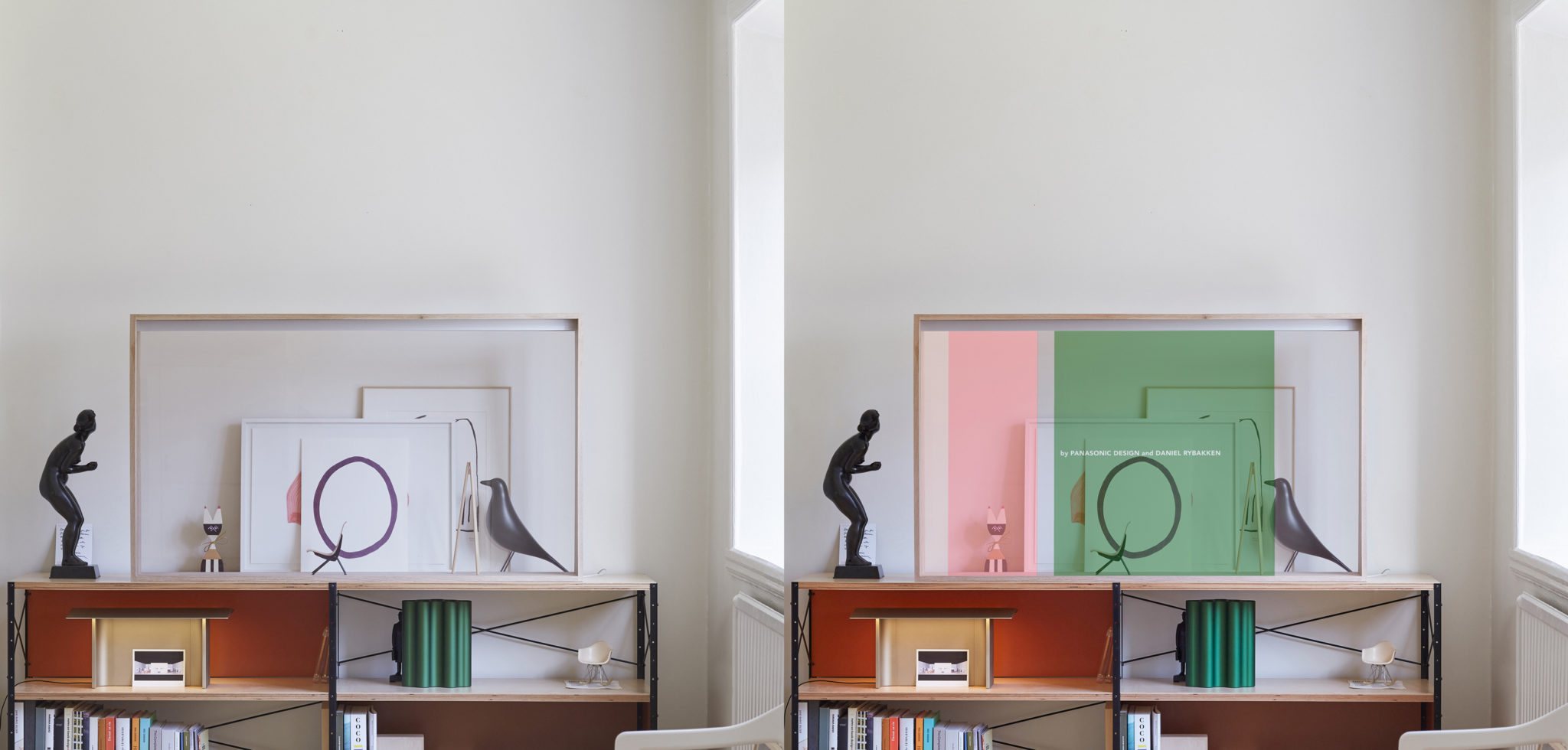 Panasonic ukázal priehľadný OLED panel (VIDEO)