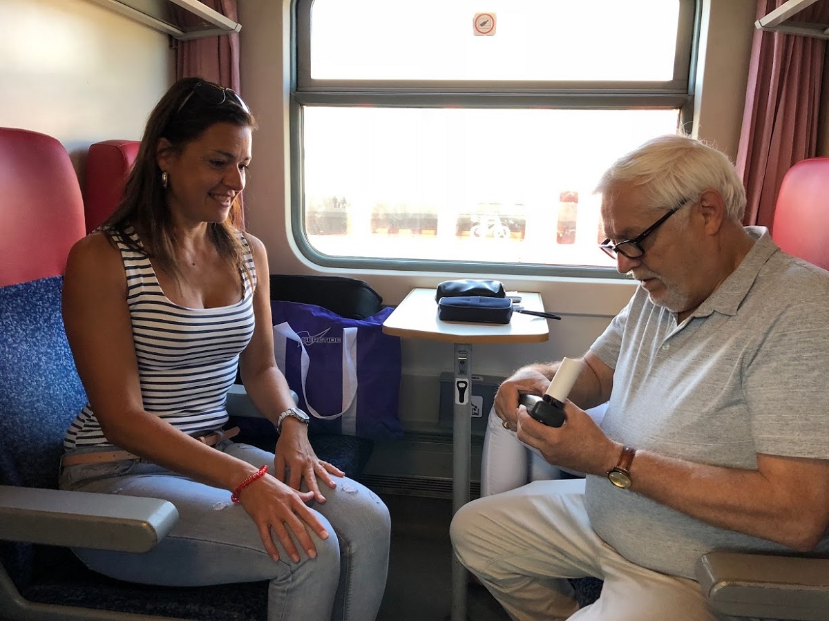 Boli sme na vyšetrení pľúc vo vlaku ZSSK (VIDEO)