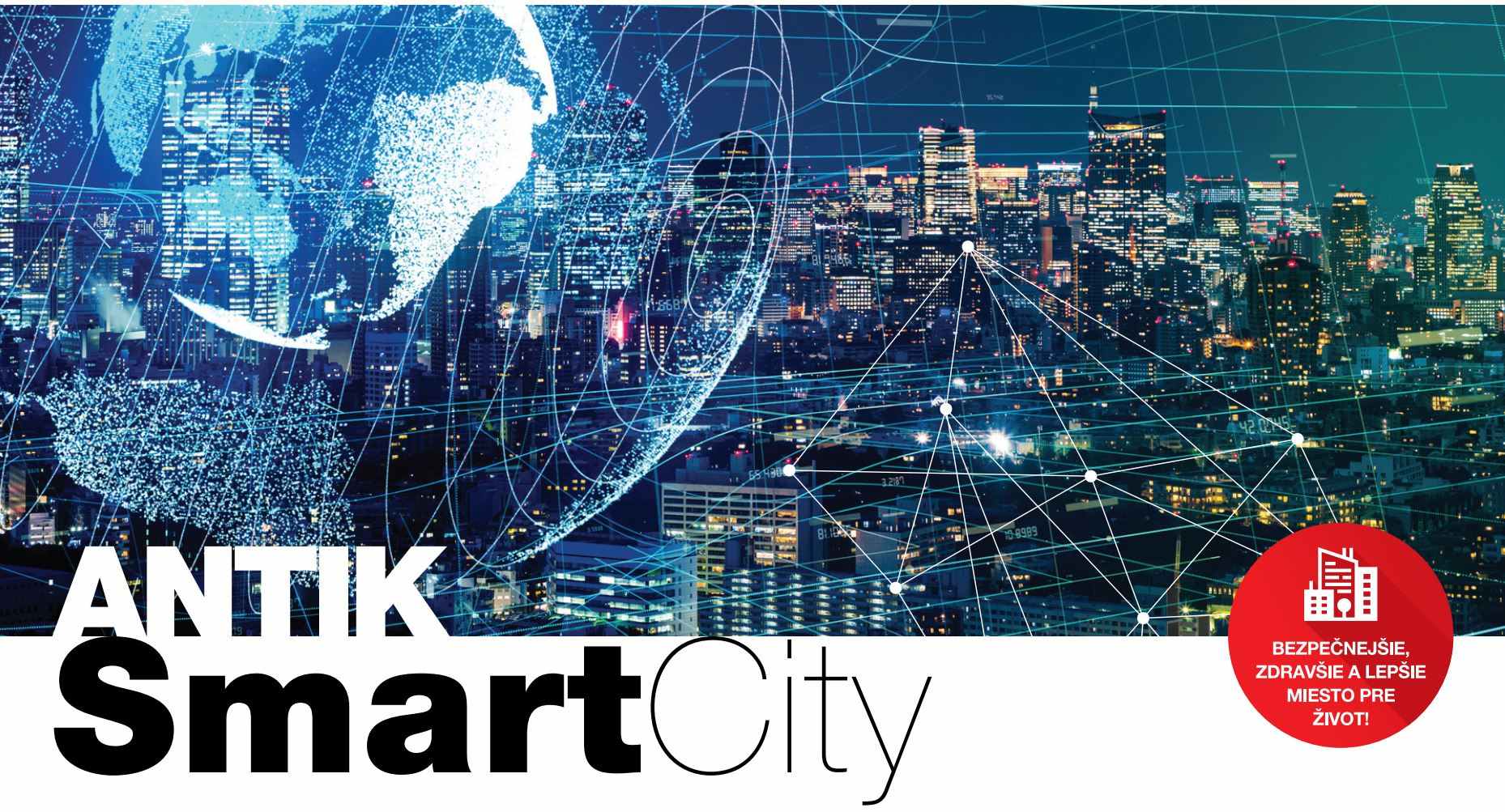 Antik SmartCity: Riešenie pre inteligentné mestá priamo zo Slovenska