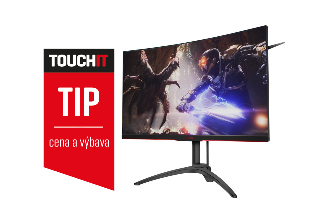 AOC AG322QC4: Moderne vybavený herný monitor
