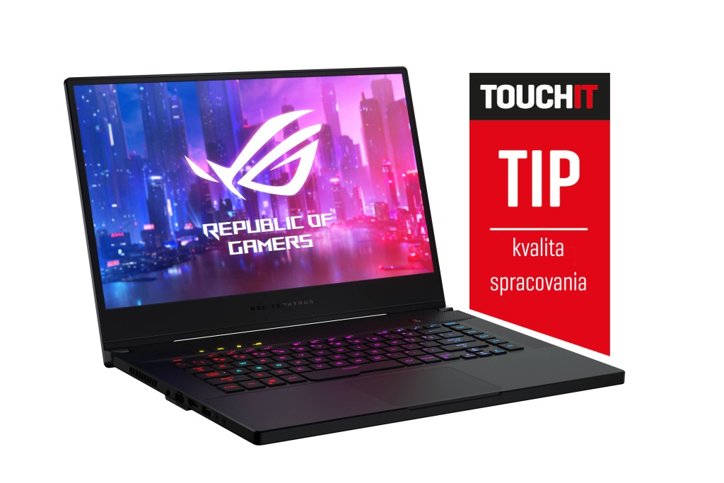 ASUS ROG Zephyrus S GX502GW: Štýlový, kompaktný a výkonný herný notebook