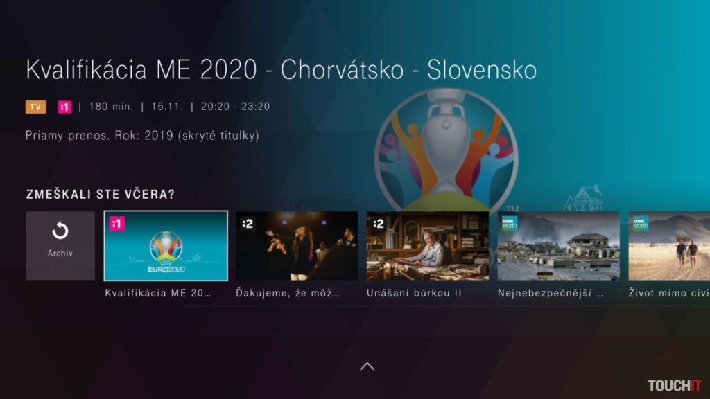 Magio GO pre Android TV