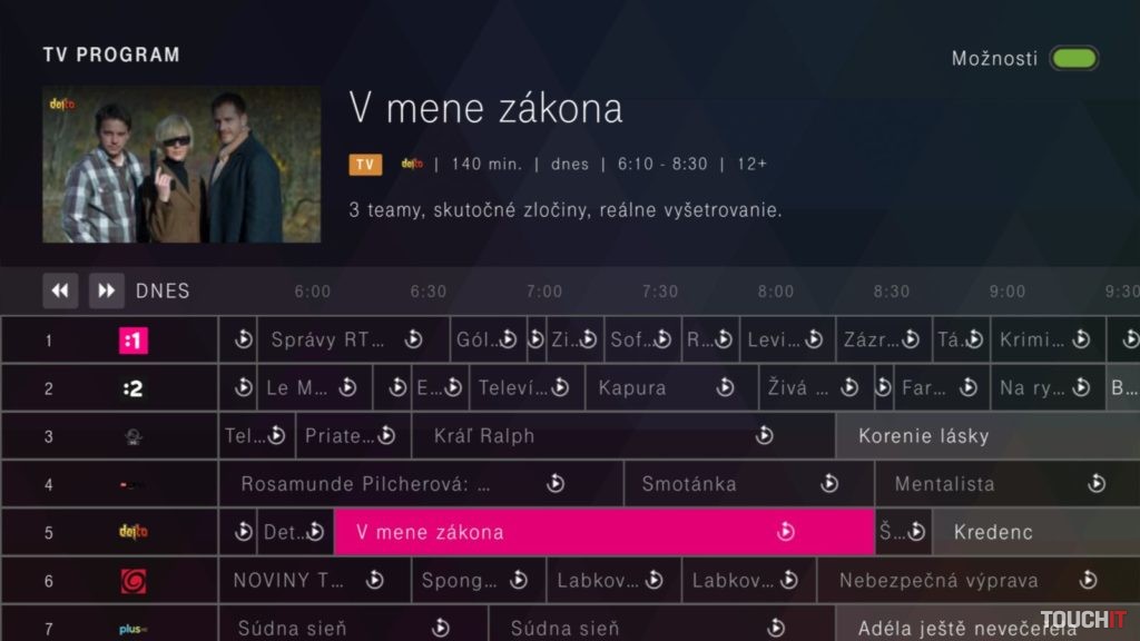 Magio GO pre Android TV