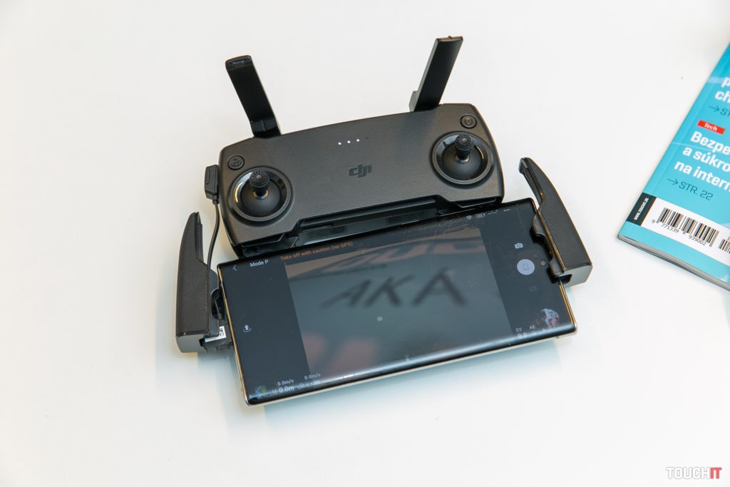 DJI Mavic Mini ovládacia časť