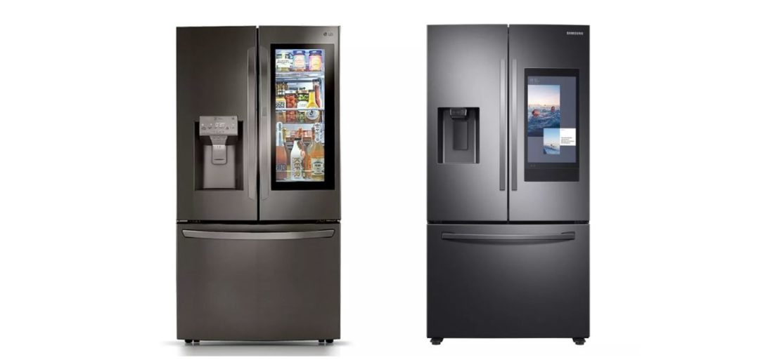 Chladničky Samsung a LG na CES 2020