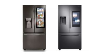 Chladničky Samsung a LG na CES 2020