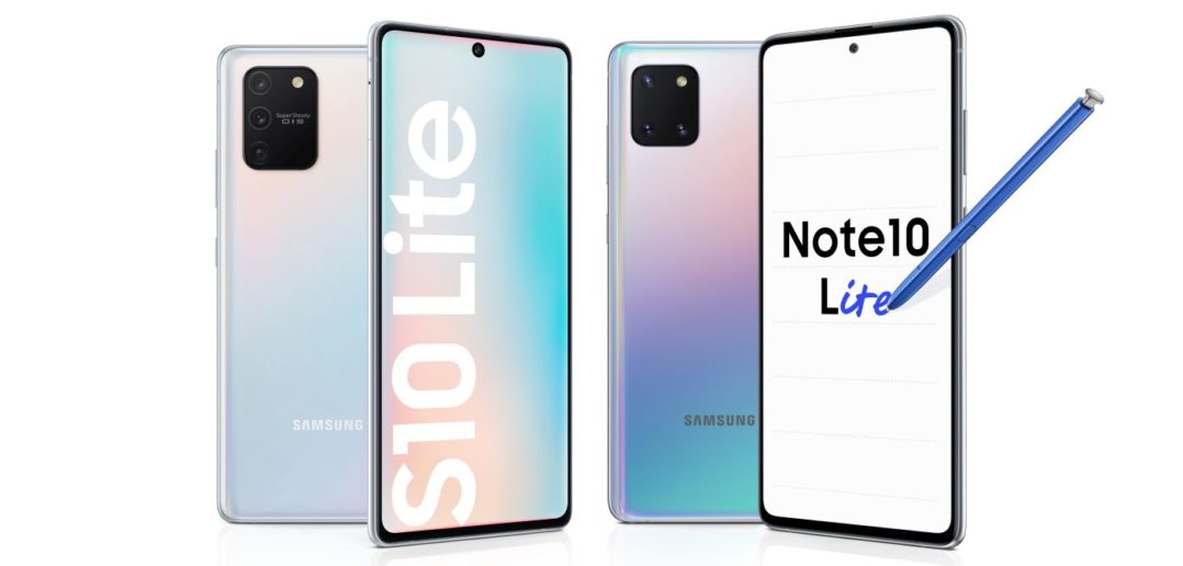 Samsung Galaxy S10 Lite a Note10 Lite