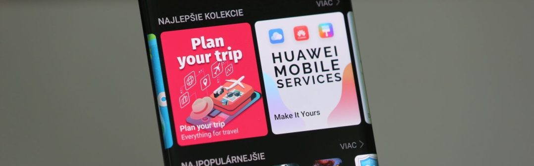 Obchod AppGallery a mobilné služby od Huawei
