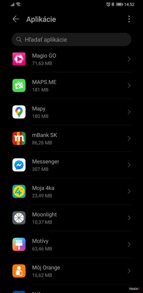 Nastavenie povolení aplikácií v Androide