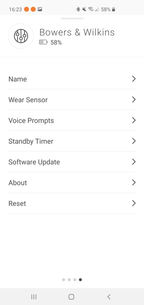 Bowers & Wilkins aplikácia