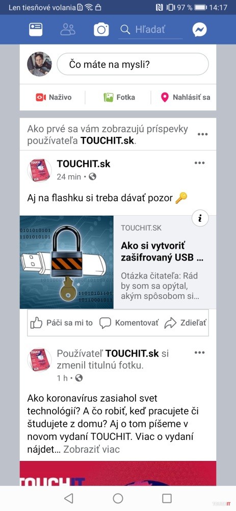 Facebook Huawei Mate Xs
