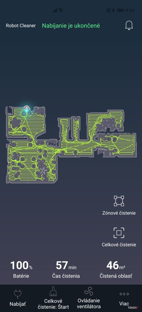 Aplikácia Lenovo Cleaner T1