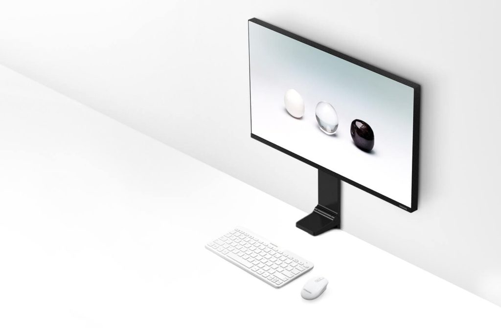 Samsung Space Monitor je dizajnový monitor, ktorý vám ušetrí miesto na pracovnom stole