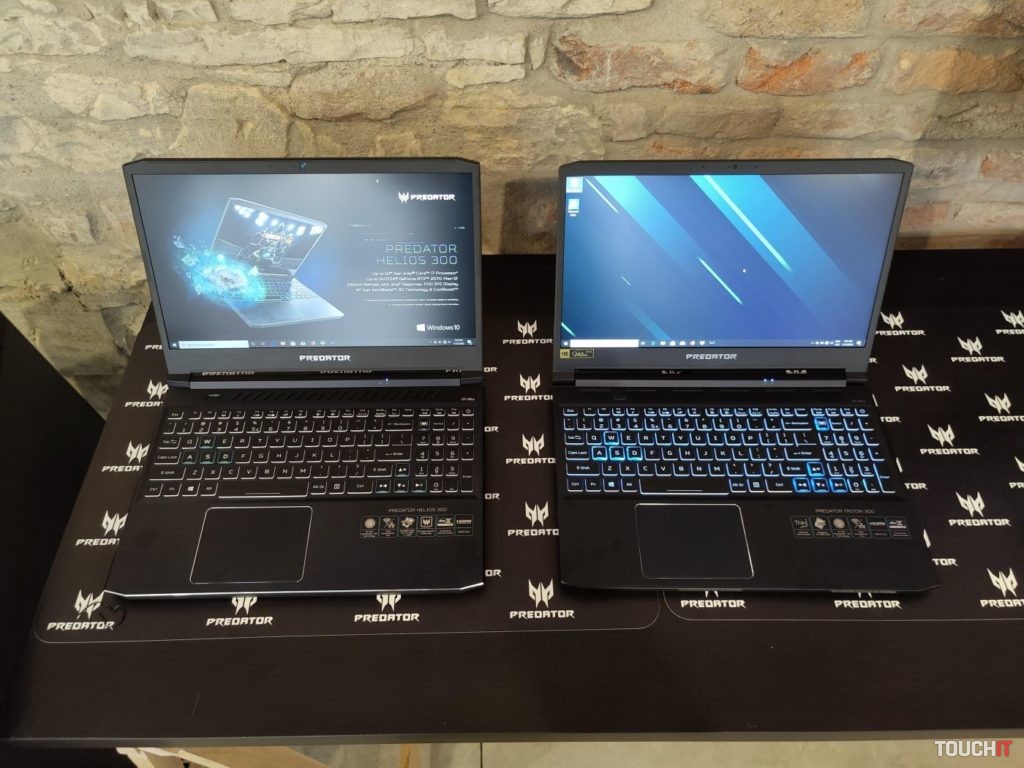 Acer Predator Helios 300 a Triton 300