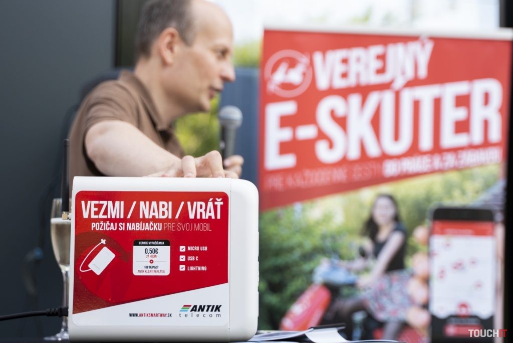 Antik zdieľanie bicyklov, skútrov a kolobežiek