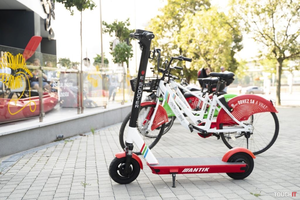 Antik zdieľanie bicyklov, skútrov a kolobežiek