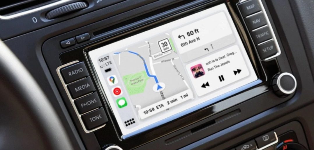 Google Mapy pre Apple CarPlay