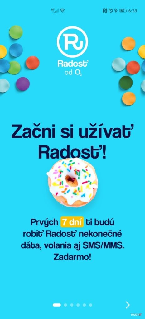Objednali sme si SIM kartu operátora Radosť