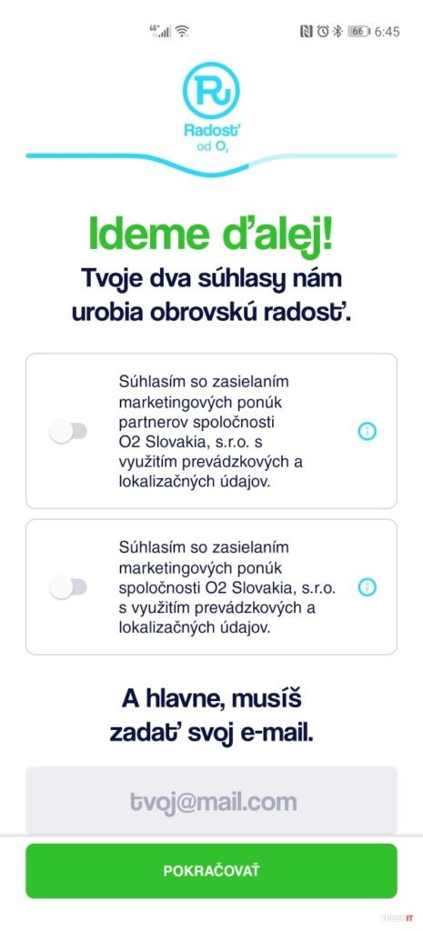 Objednali sme si SIM kartu operátora Radosť