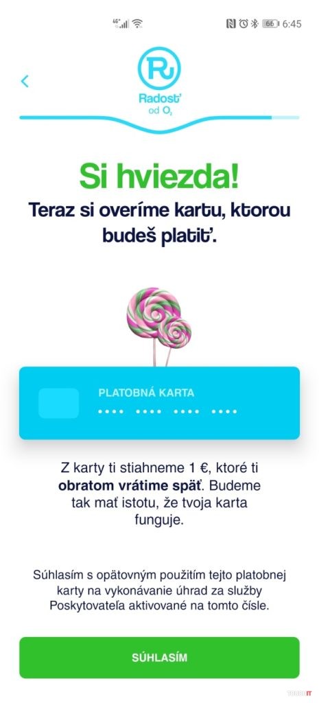 Objednali sme si SIM kartu operátora Radosť