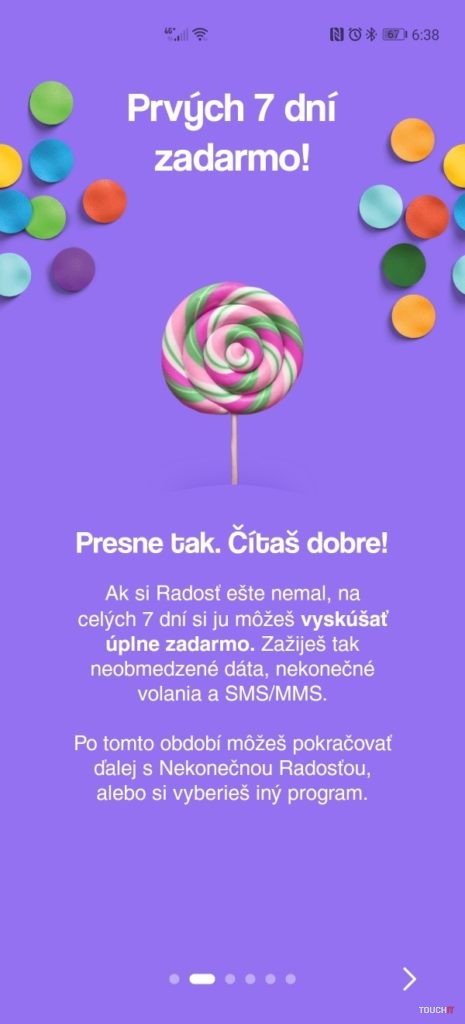 Objednali sme si SIM kartu operátora Radosť