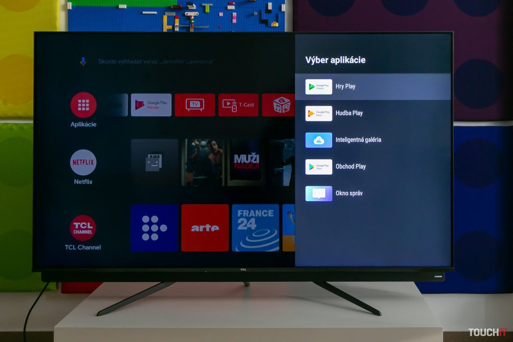 Operačný systém AndroidTV znamená veľa aplikácií
