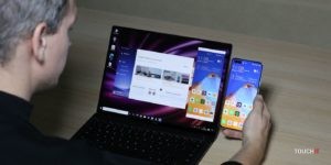 Huawei MateBook X Pro 2020 a prepojenie so smartfónom Huawei P40 Pro