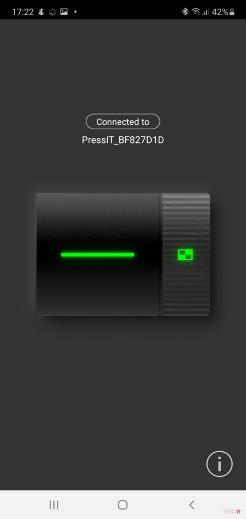 Zdieľanie obrazu z pripojeného smartfónu a to v režime 4 súčasne prenášaných obrazov