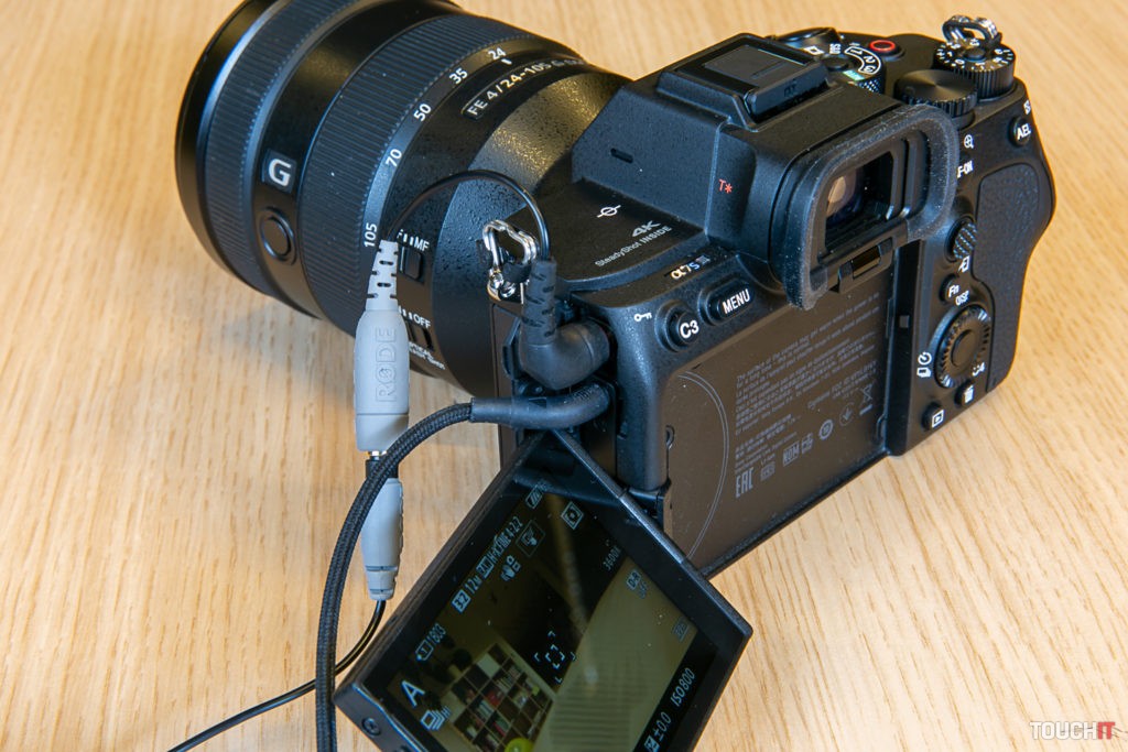 Sony α7S III a pripojenie slúchadiel