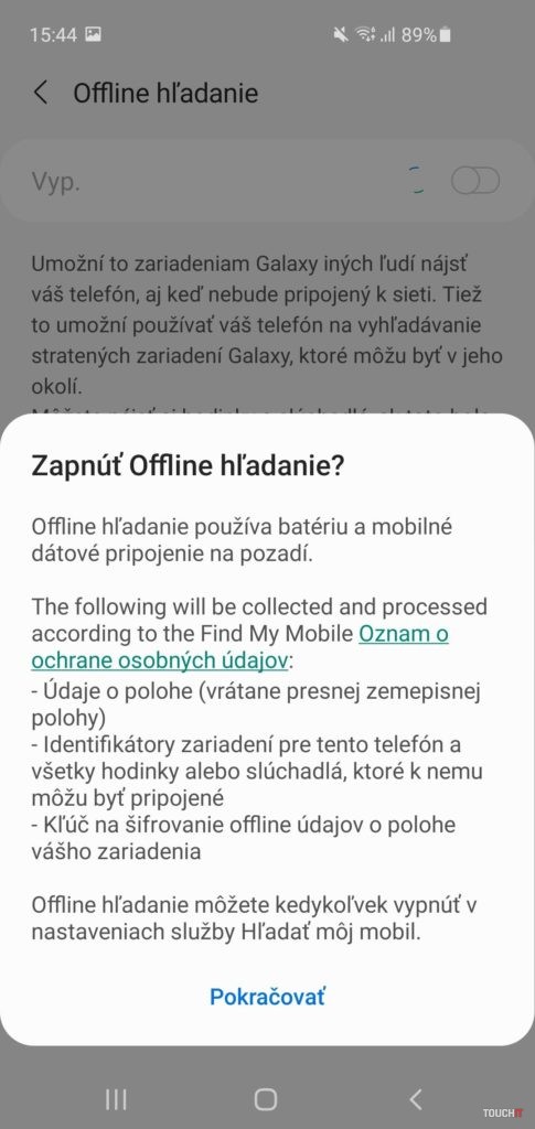 galaxy find offline