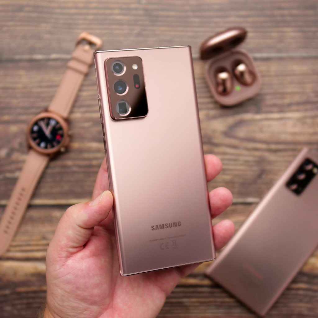Galaxy Note20 Ultra prichádza v krásnej bronzovej farbe