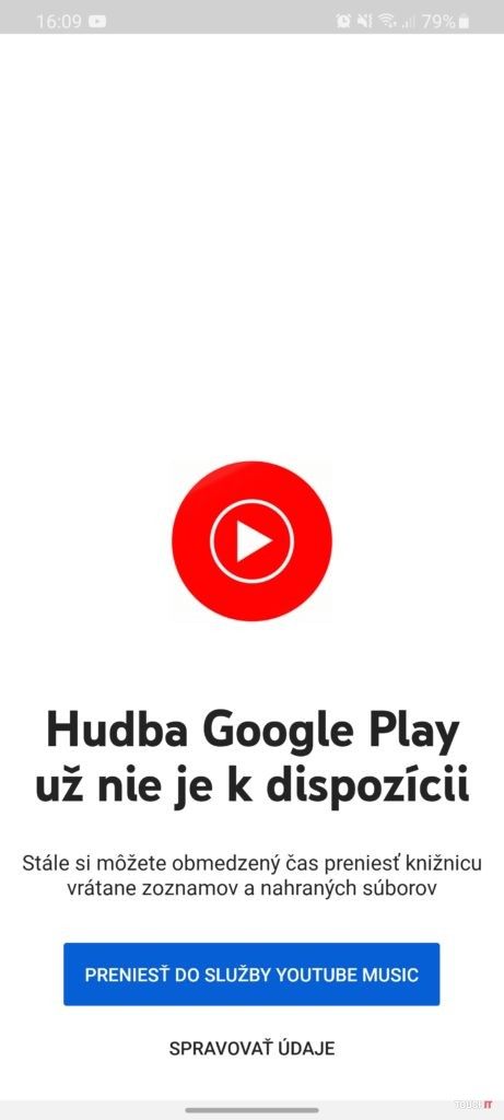 Hudba Google Play / YouTube Music