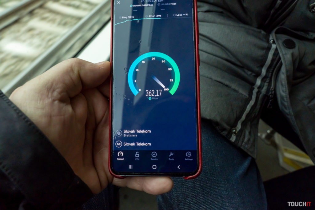 Testovali sme 5G sieť Telekomu v Bratislave