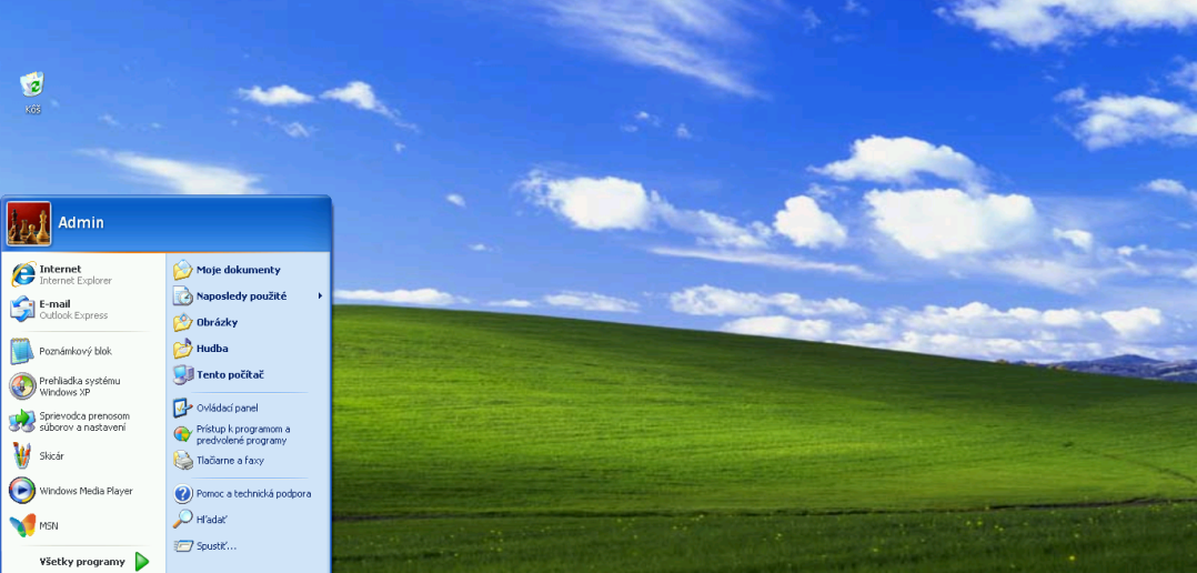 Windows XP, ktorého aktívna podpora trvala od roku 2001 do roku 2014