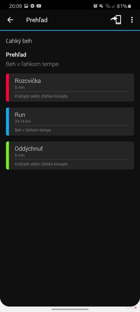 Tréner Garmin / Garmin Coach
