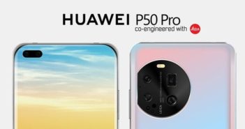 Huawei P50 Pro, neoficiálny render