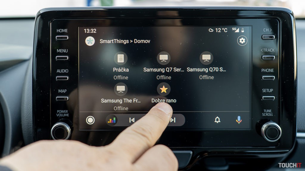 SmartThings v Android Auto, Zdroj: Ondrej Macko/TOUCHIT.sk
