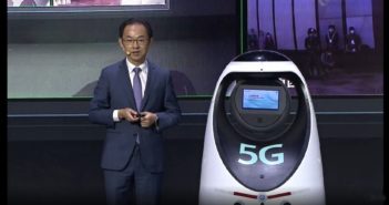 Ryan Ding, Huawei predstavuje 5G2B na MWC v Shanghaji. Zdroj: Huawei